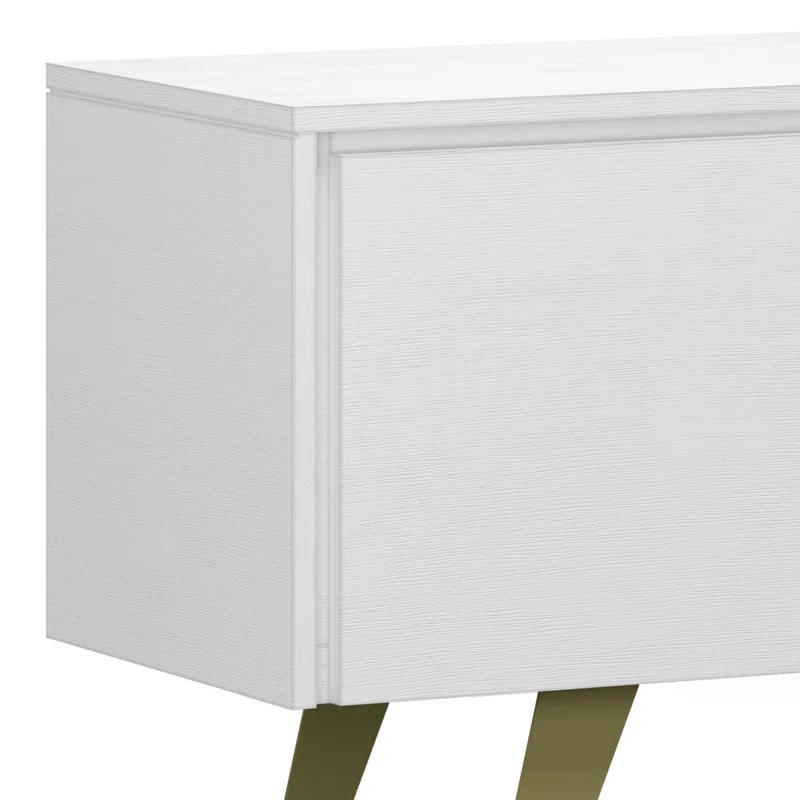 Simpli Home Lowry 63"W Solid Wood Modern Industrial TV Stand for TVs up to 70" with Storage