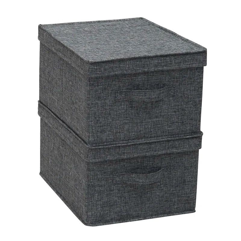 Household Essentials Household Essentials Fabric Bin (Set of 2)