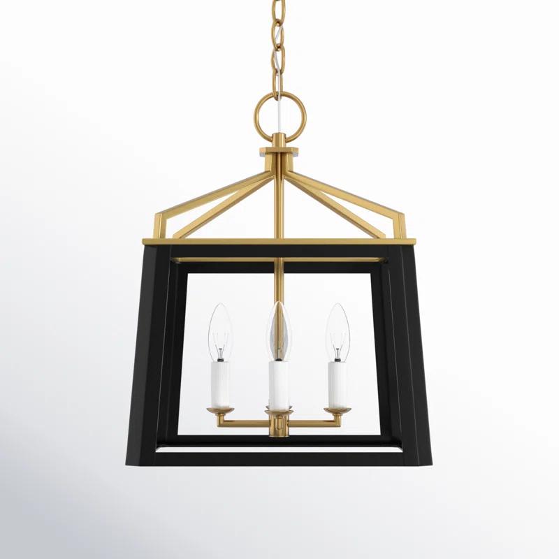 Birch Lane™ 4 - Light Dimmable Lantern Geometric Chandelier
