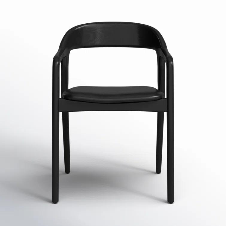 Kayla Leather Dining Armchair