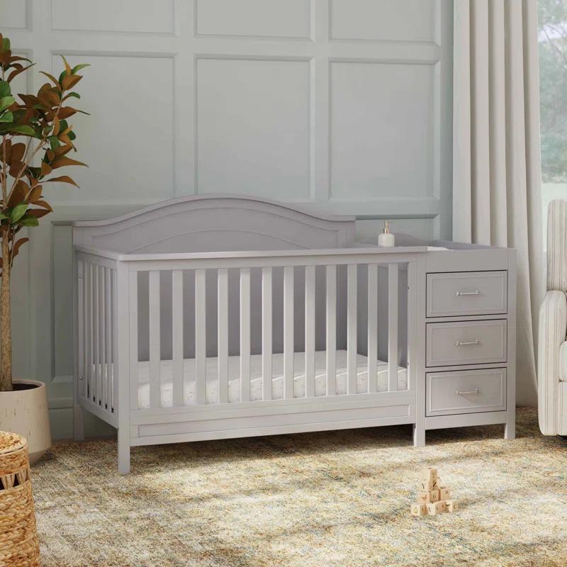 daVinci Charlie 4-in-1 Convertible Crib and Changer with Storage