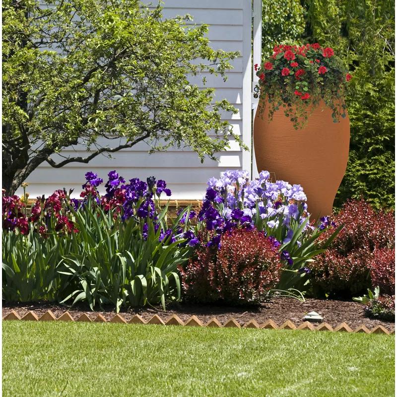 EMSCO Group EMSCO Group Weather Resistant Plastic Rain Barrel and Hose with Diverter Kit