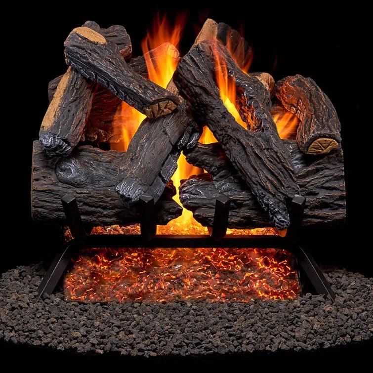 Duluth Forge Duluth Forge Vented Natural Gas Fireplace Log Set