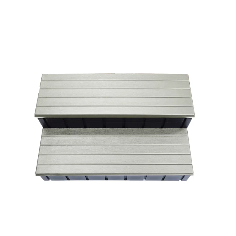 Confer Plastics Confer Plastics 36" Storage Spa Steps Espresso