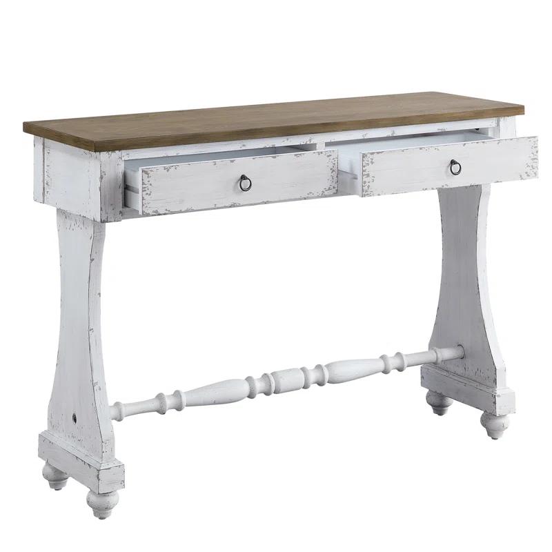 One Allium Way® Carminda console table, entryway table, foyer table with 2 drawers