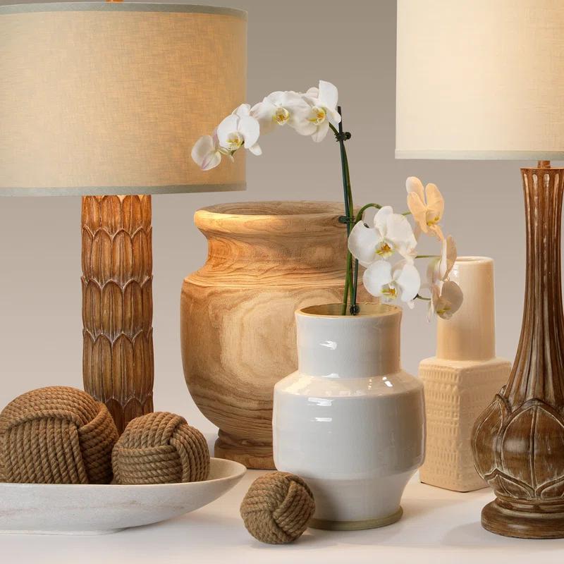 Joss & Main Texie Handmade Wood Table Vase