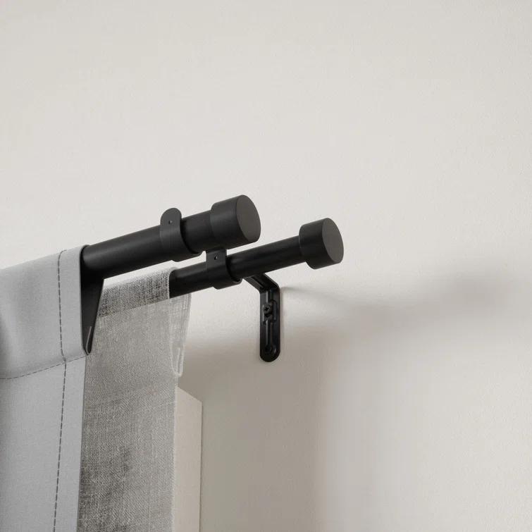 Cappa Drapery Solutions Double Curtain Rod