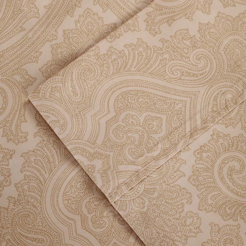 Superior Classic Paisley 600 Thread Count Cotton Blend Sateen Sheet Set