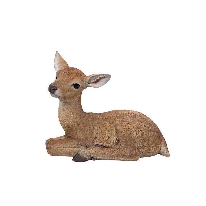 Hi-Line Gift Ltd. Resting Deer Figurine