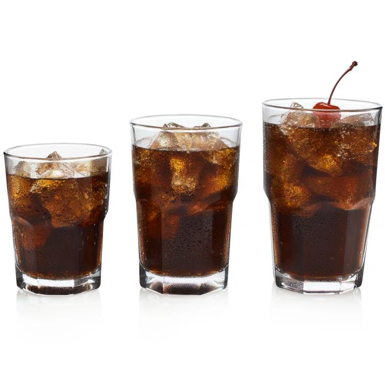 Libbey Libbey Boston 18-Piece Tumbler, Rocks and Juice Glass Set