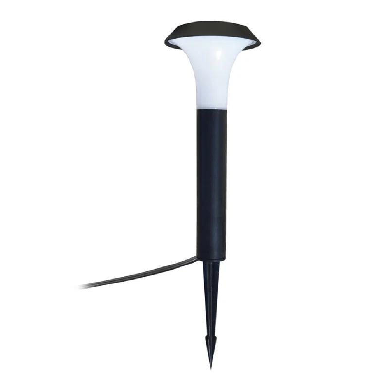 Living Accents Plug-in Integrated LED Metal Pathway Light Pack (Set of 3)