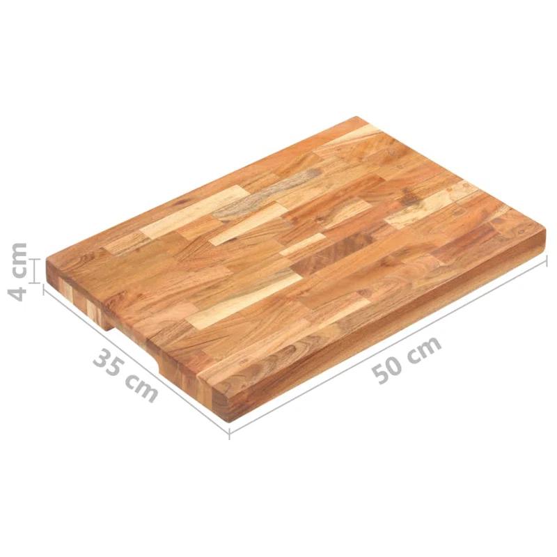 vidaXL VidaXL Chopping Board Cutting Board Kitchen Worktop Saver Solid Wood Acacia
