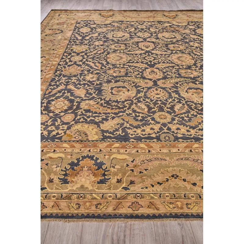 One-of-a-Kind 12'6" X 15' Wool, Area Rug in