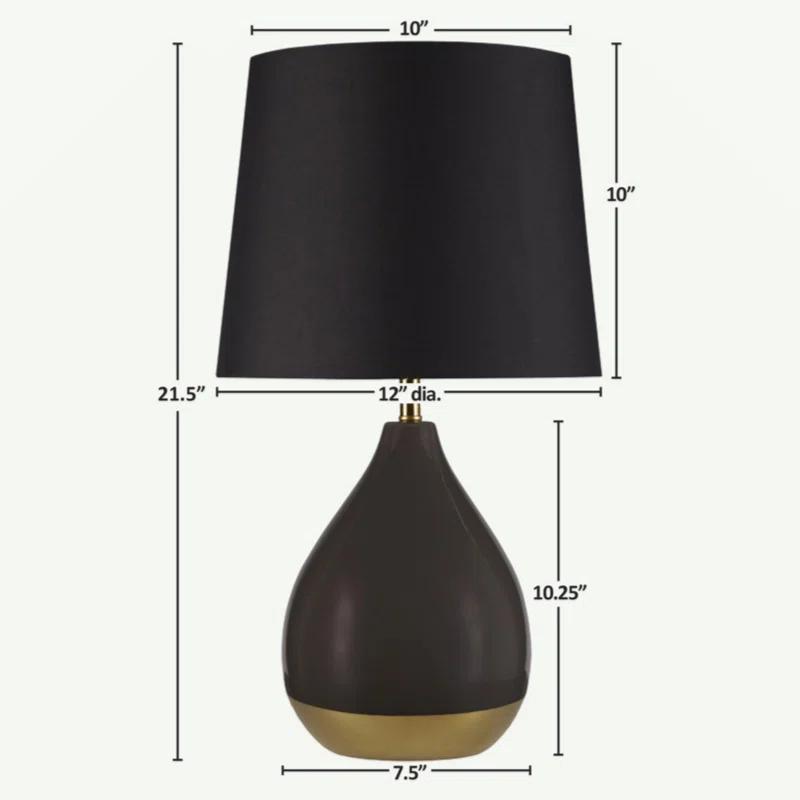 Hokku Designs 2-Tone Ceramic Table Lamp Set Of 2 See Below
