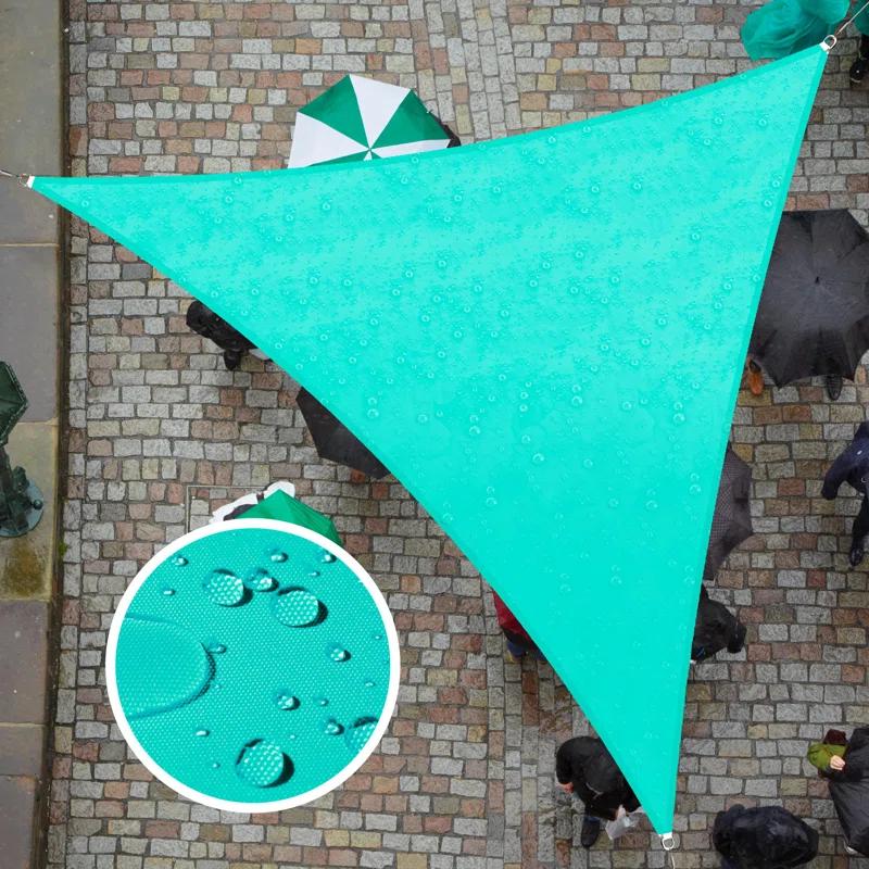 ColourTree Waterproof 16' x 16' x 16' Triangle Shade Sail