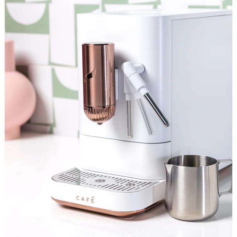 Café™ Matte White Affetto Automatic Espresso Machine