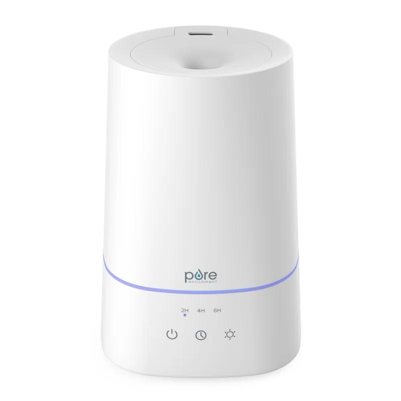 Pure Enrichment Pure Enrichment Hume 3.7 Gallons Cool Mist Ultrasonic Tabletop Humidifier for 300 Cubic Feet