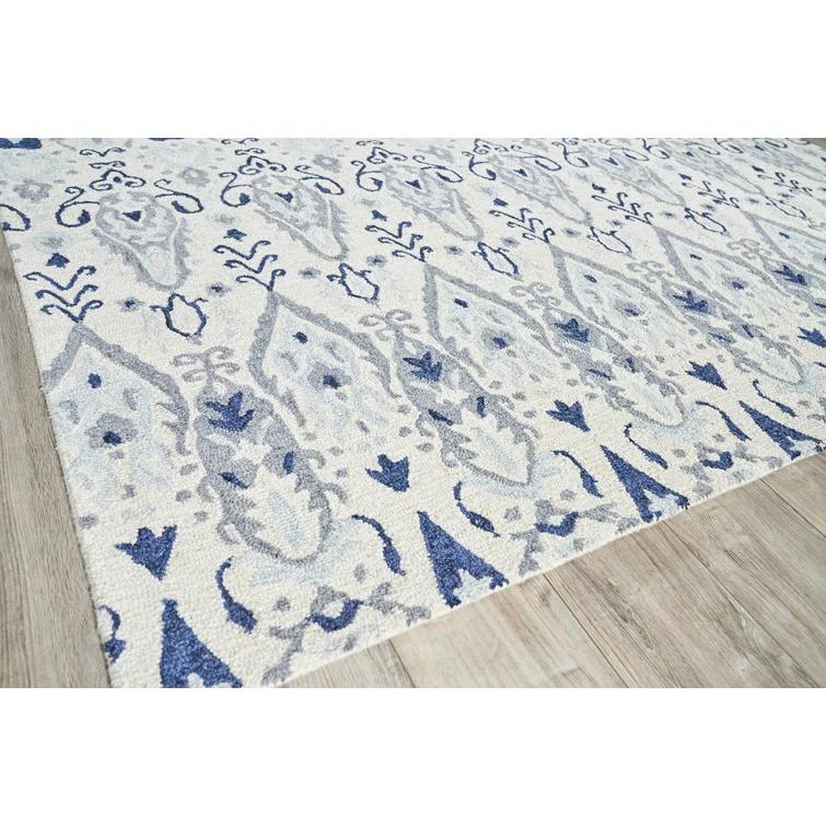 EXQUISITE RUGS Sarasota Wool Ikat Indoor Rug