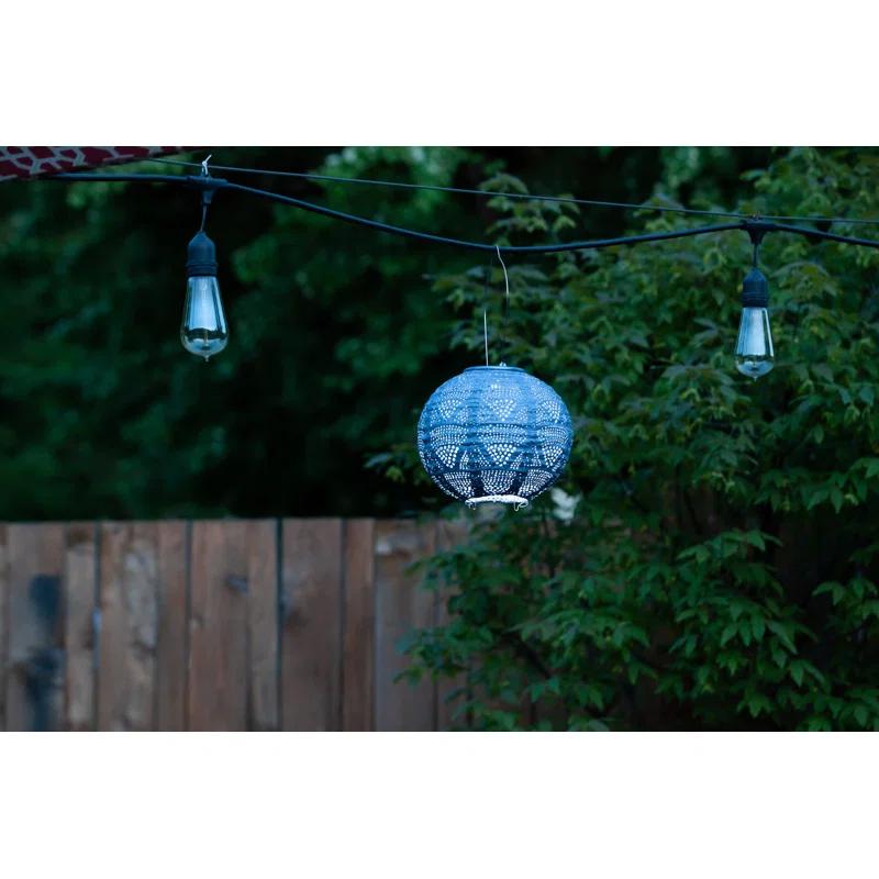 Boho Globe Solar Outdoor Lantern