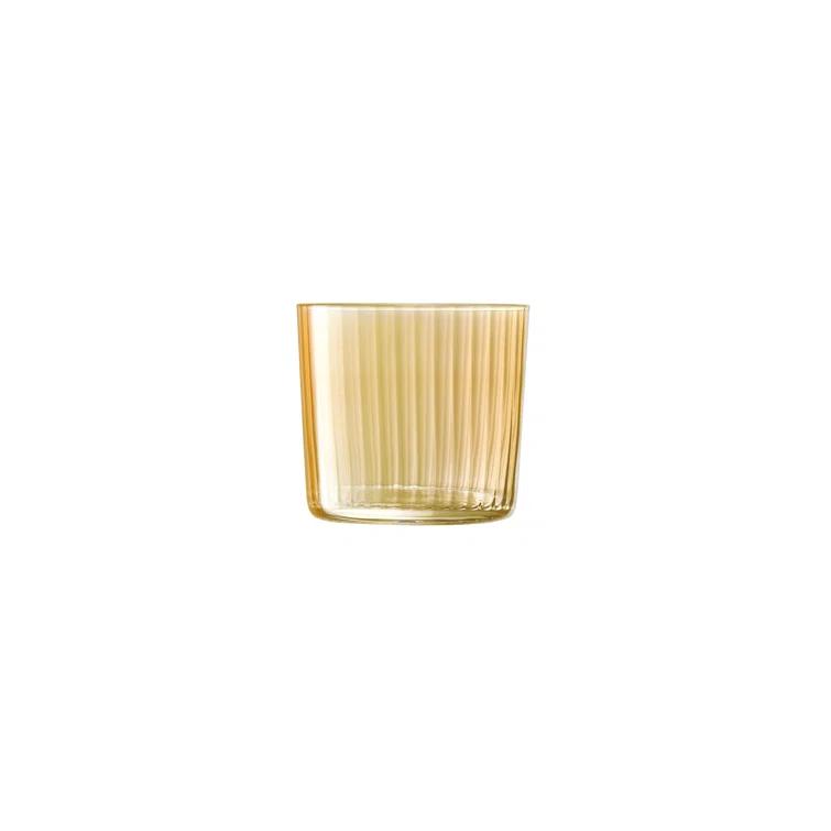 LSA International Gems Coloured Tumblers, 10.5 fl oz, Amber