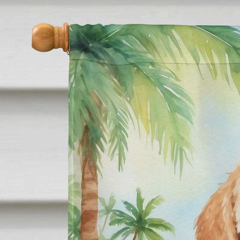 Caroline's Treasures Double Sided 40'' H x 28'' W Polyester Animal House Flag