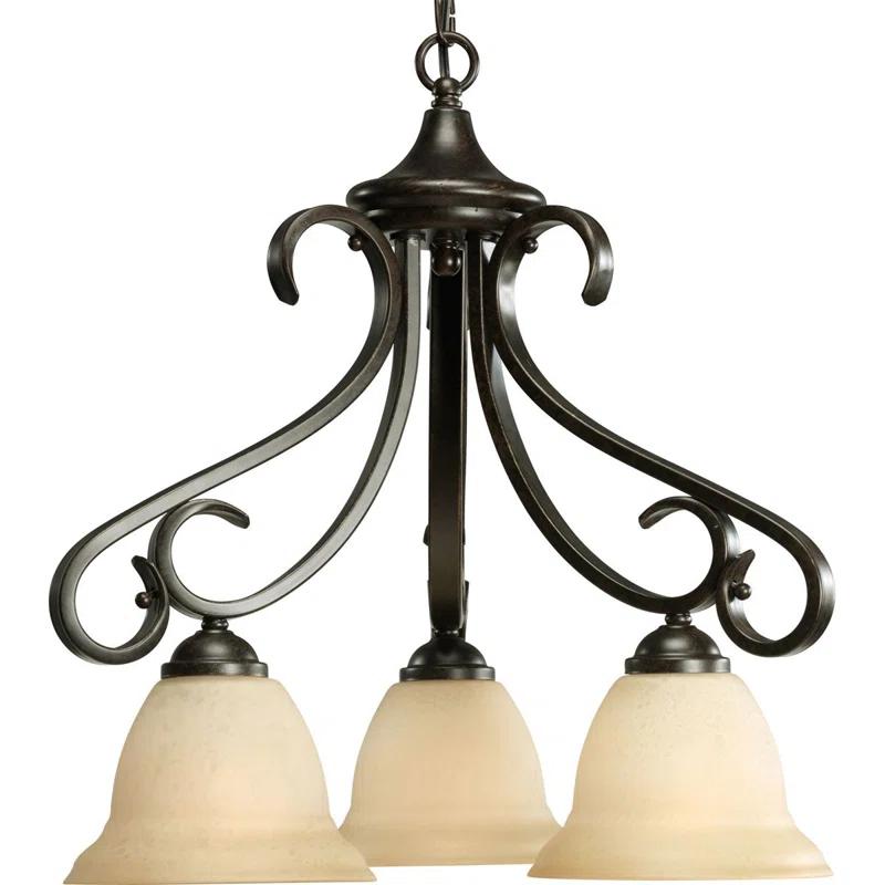 Lilly 3 - Light Dimmable Classic / Traditional Chandelier