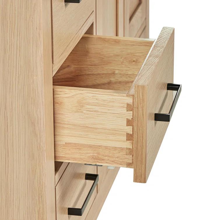 Hokku Designs Flynt 37'' Single Bathroom Vanity with Carrara Marble Top