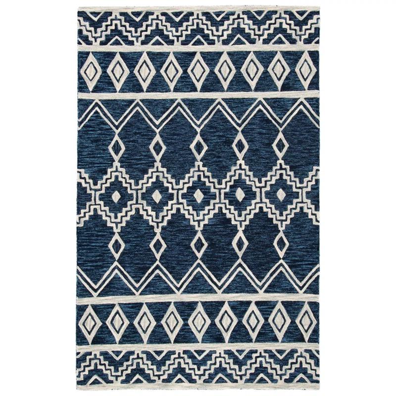 Union Rustic Abbigaile Hand Tufted Wool Southwestern Rug