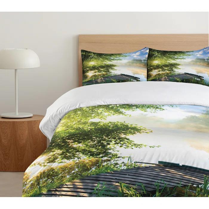 Ambesonne Rustic Duvet Cover Set
