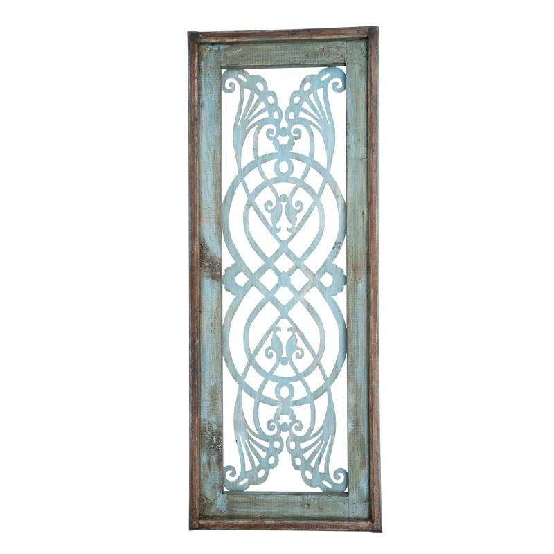 Ophelia & Co. Handmade Farmhouse Buildings & Architecture Wall Decor on Solid Wood