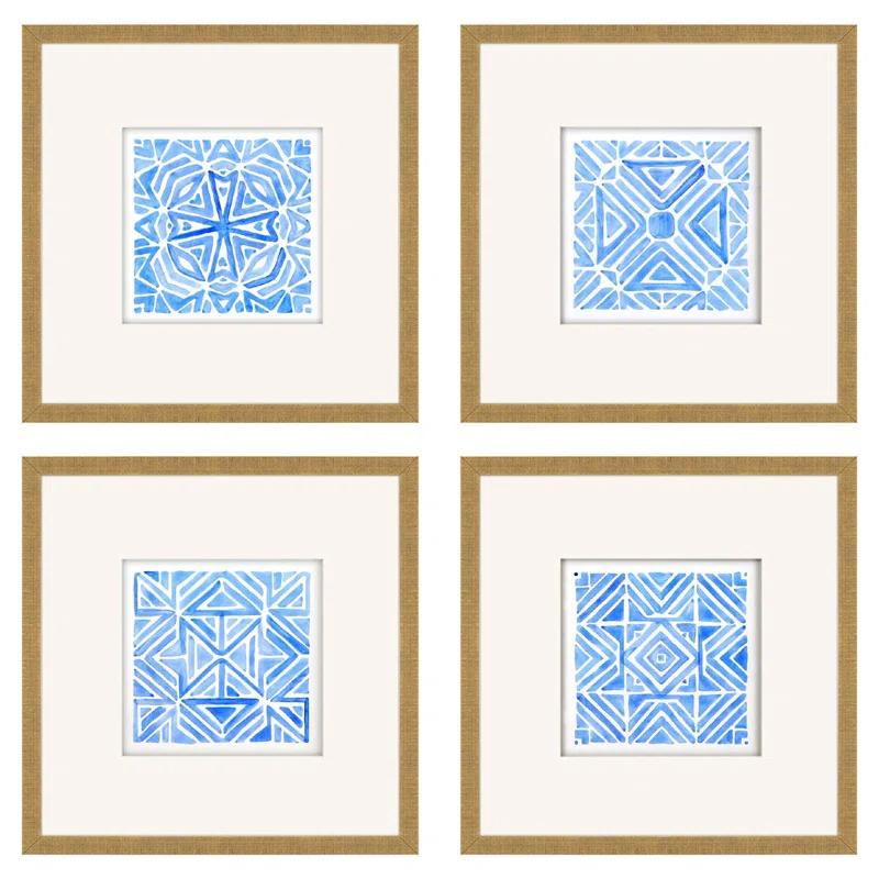 Paragon " Indigo Geo S/4 " by Inspire Studio 4 - Pieces