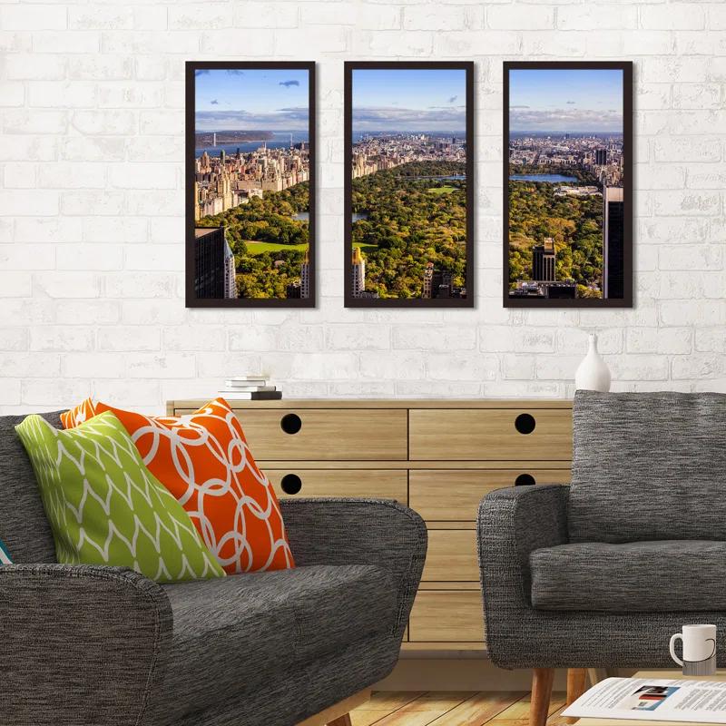 Picture Perfect International " New York Central Park I " 3 - Pieces