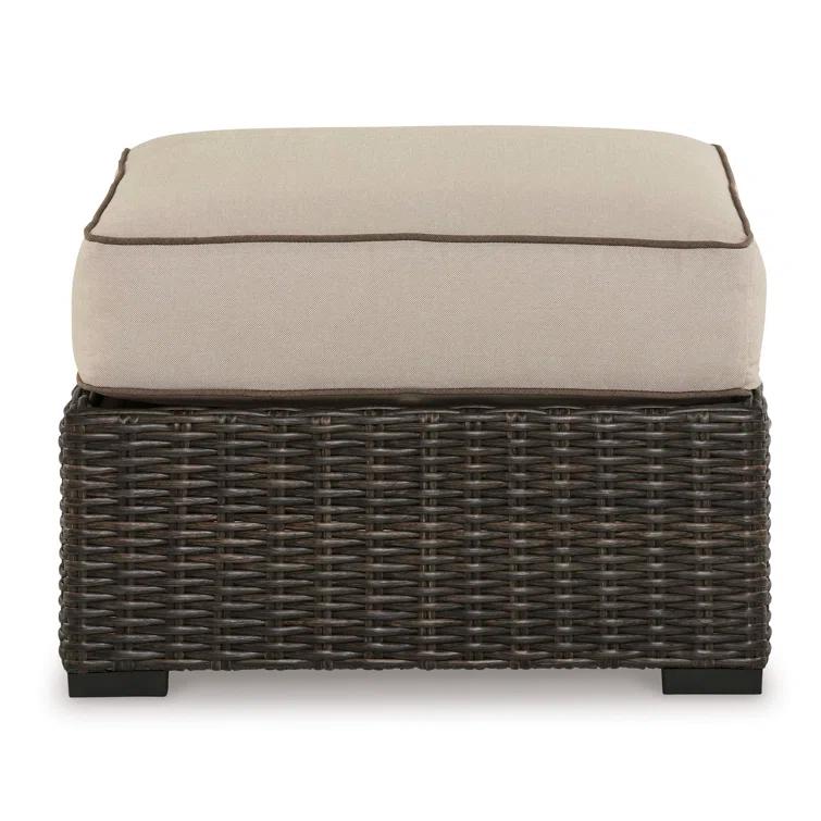 Hokku Designs Gwennoline Outdoor Ottoman