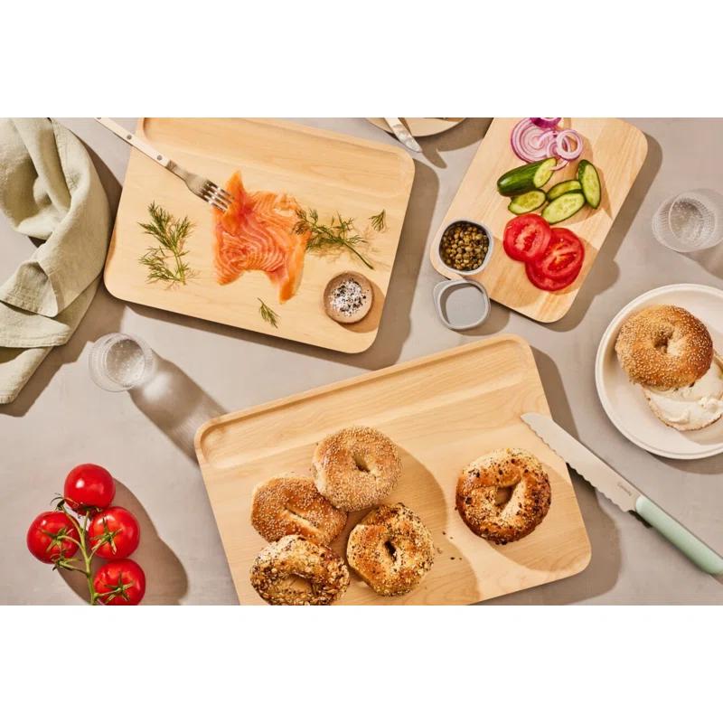 Caraway Birch Wood 4-Piece Cutting Board Set