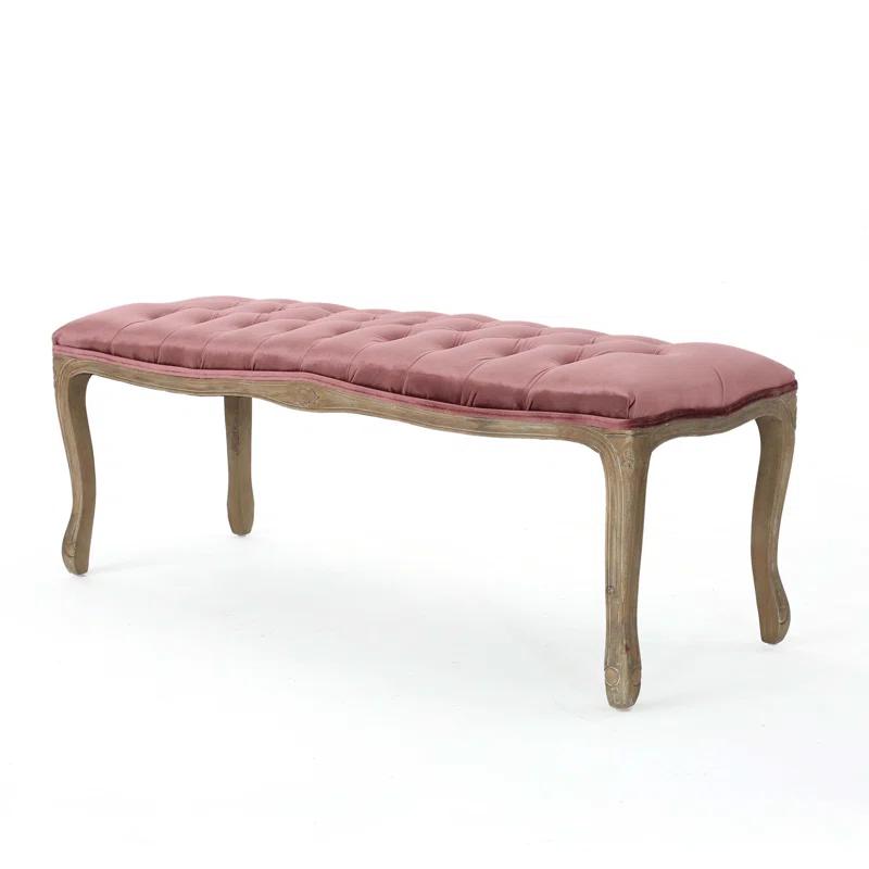 Ophelia & Co. Orndorff Velvet Upholstered Bench