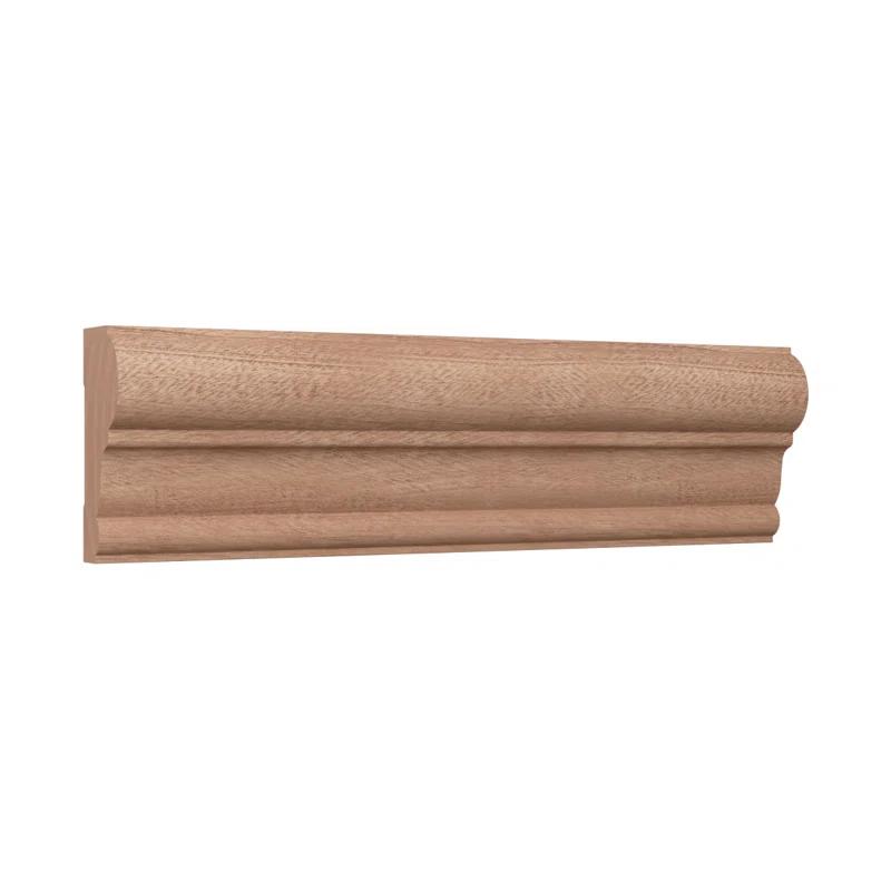 Ekena Millwork WM392 1"D x 2 3/8"W x 96"L Solid Wood Stain Chair Rail Molding