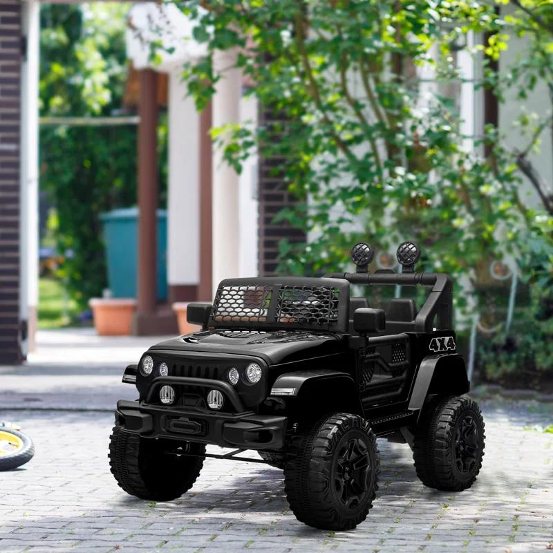Aosom Aosom 12 Volt 1 Seater All-Terrain Vehicles Battery Powered Ride On with Remote Control
