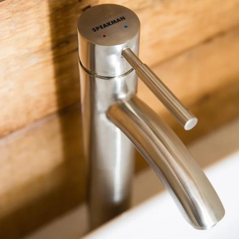 Speakman SB-1004-E-BN Neo Vessel Sink Bathroom Faucet with Drain Assembly