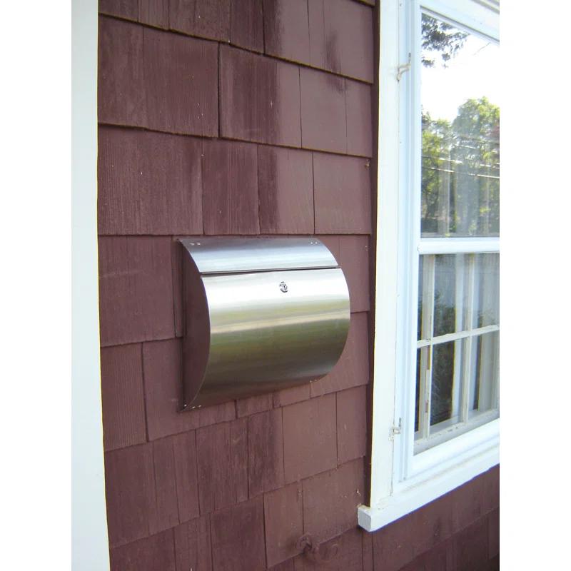 Spira Mailbox Locking Wall Mounted Mailbox