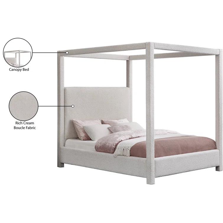 Donnelly Upholstered Canopy Bed