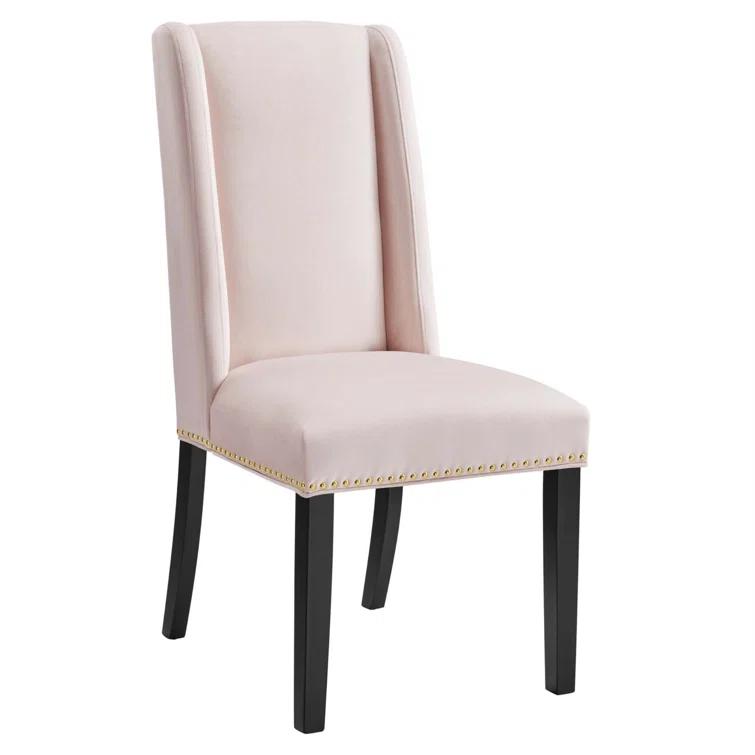 Modway Modway Baron Performance Velvet Dining Chairs - Set of 2
