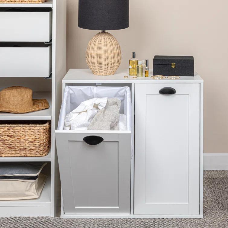 Household Essentials Tilt Out Laundry Sorter Cabinet