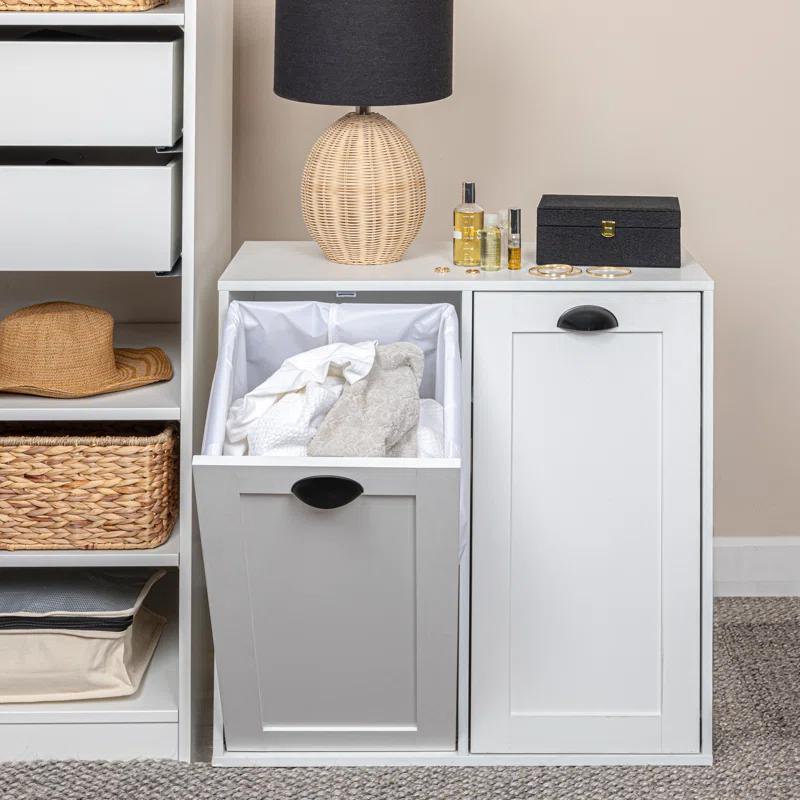 Household Essentials Tilt Out Laundry Sorter Cabinet