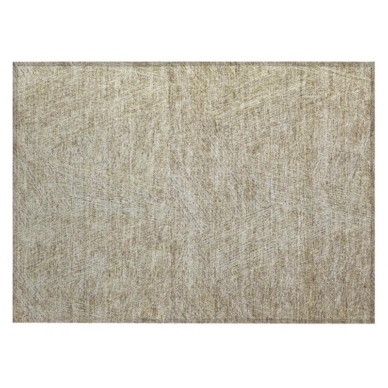 Chayden ACN991 1'8" x 2'6" Machine Washable Gray Indoor/Outdoor Area Rug