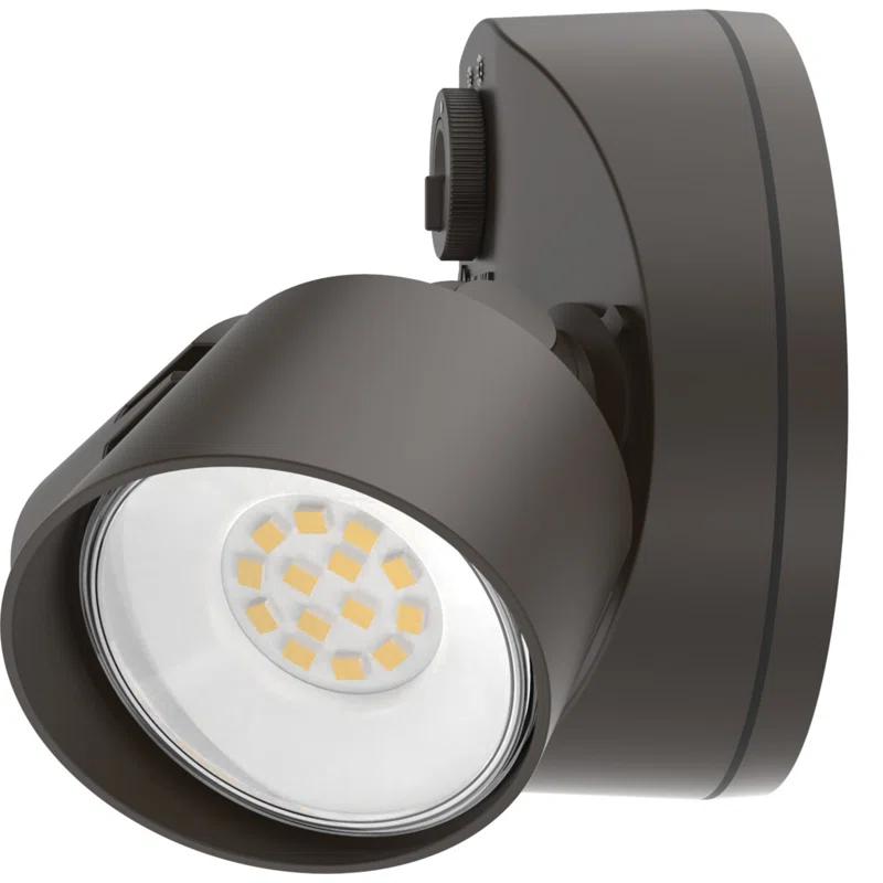 2 - Head Hardwired Dusk to Dawn Outdoor Security Flood Light