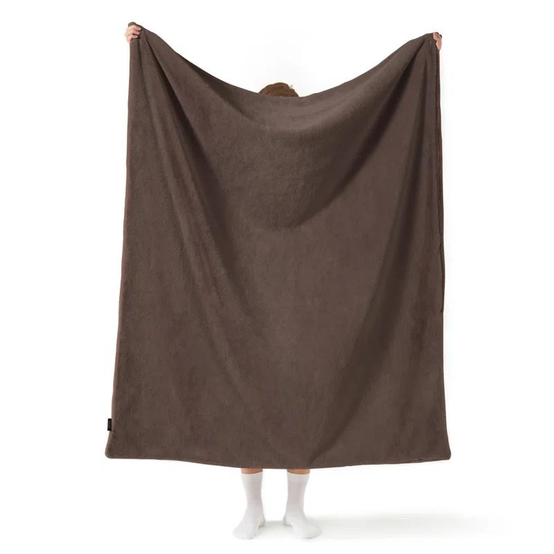 Allisandro Double-Sided Soft and Luxurious Faux Fur Throw Blanket