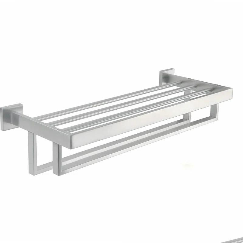Double Towel Bar, 24 Inch Towel Racks for Bathroom, Modern Towel Holder for Bathroom Wall