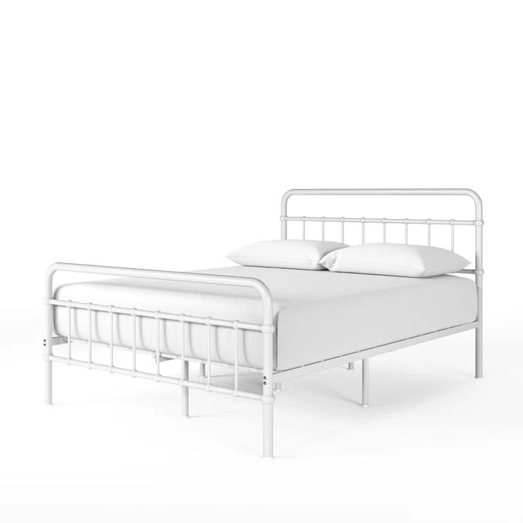 Zinus Florence 42" Modern Farmhouse Metal Platform Bed