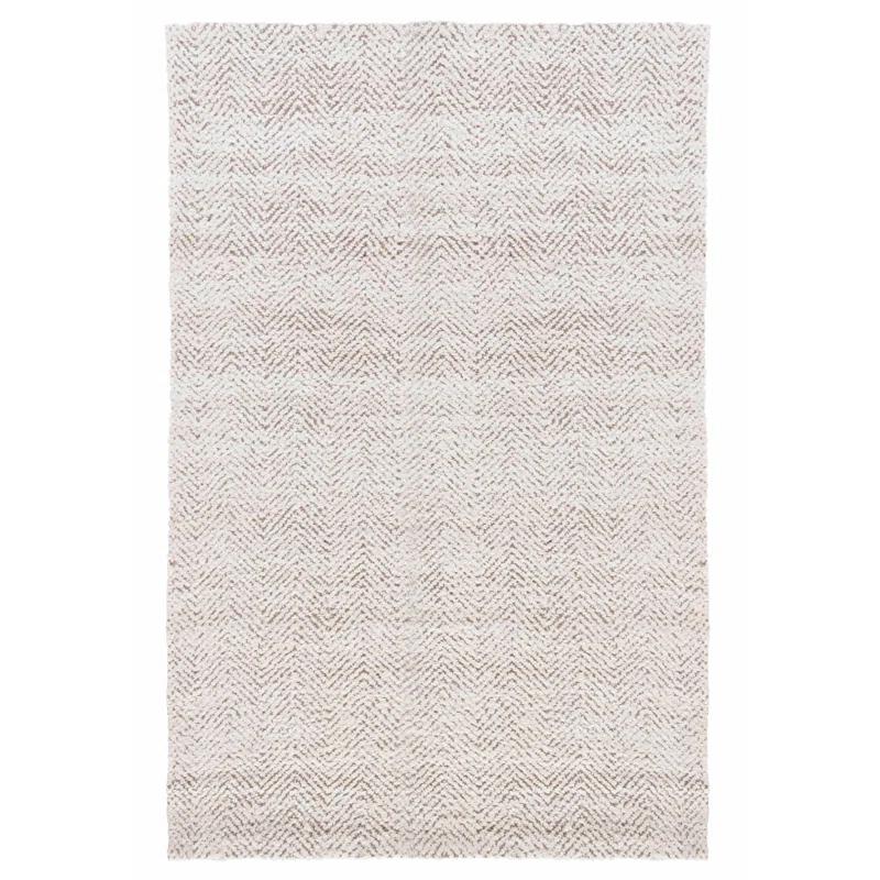 Villa by Classic Home Chevron Handwoven Jute Ivory Area Rug