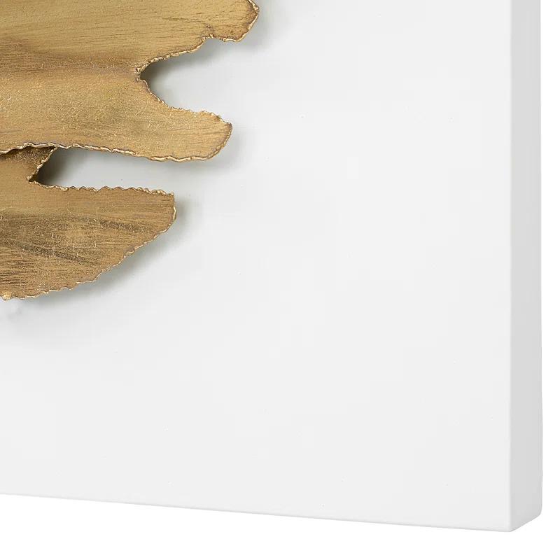 Lev Glam Abstract Wall Decor on Metal